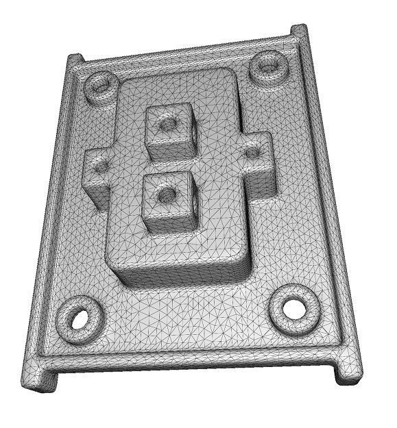 Fabulous Electrical Switch Low-poly 3D model_4