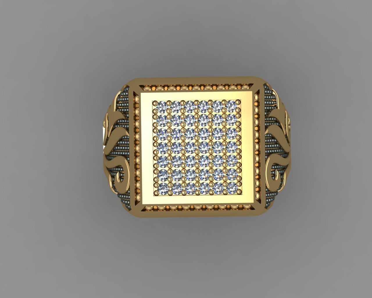 Rings 3D print model_3