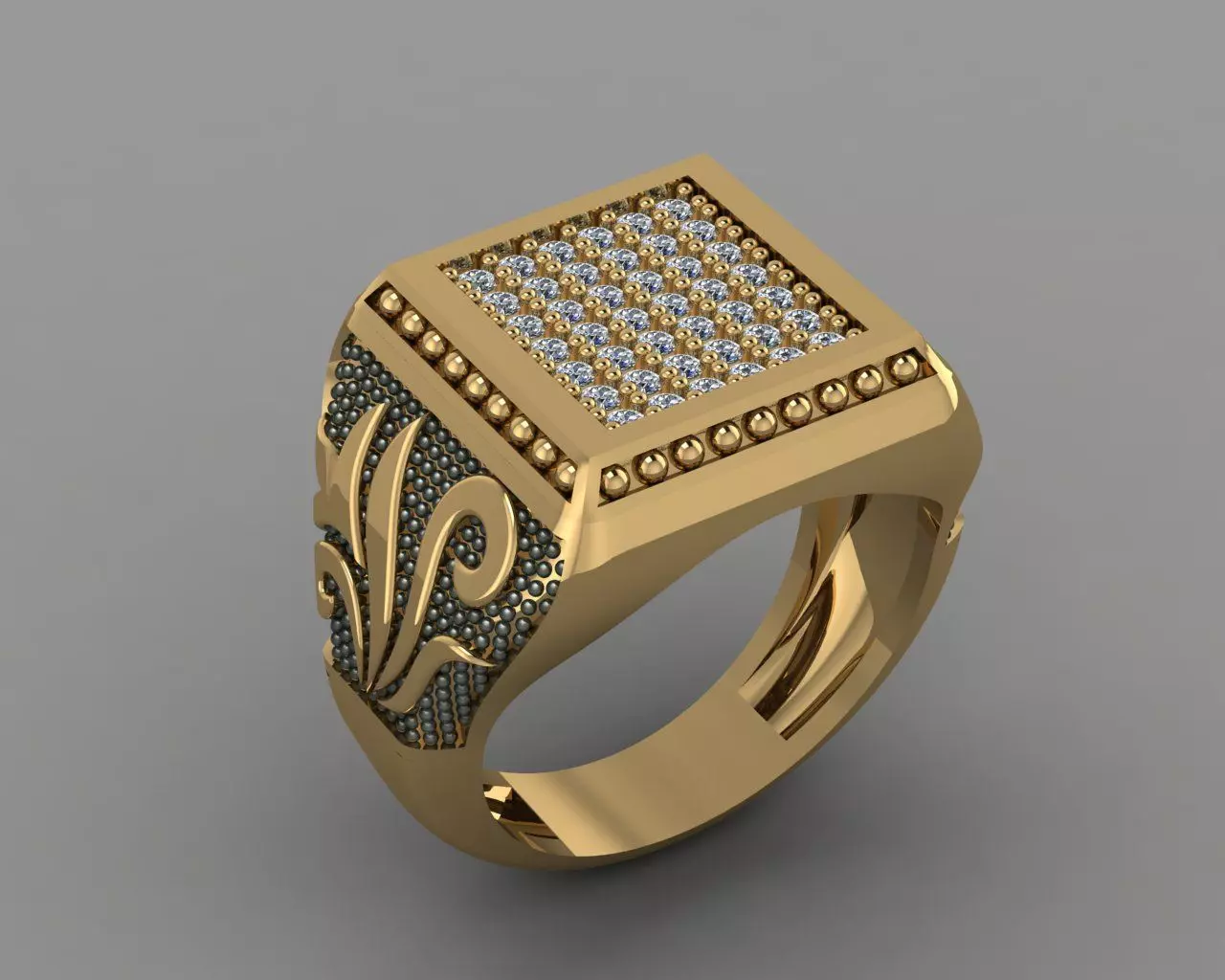 Rings 3D print model_0