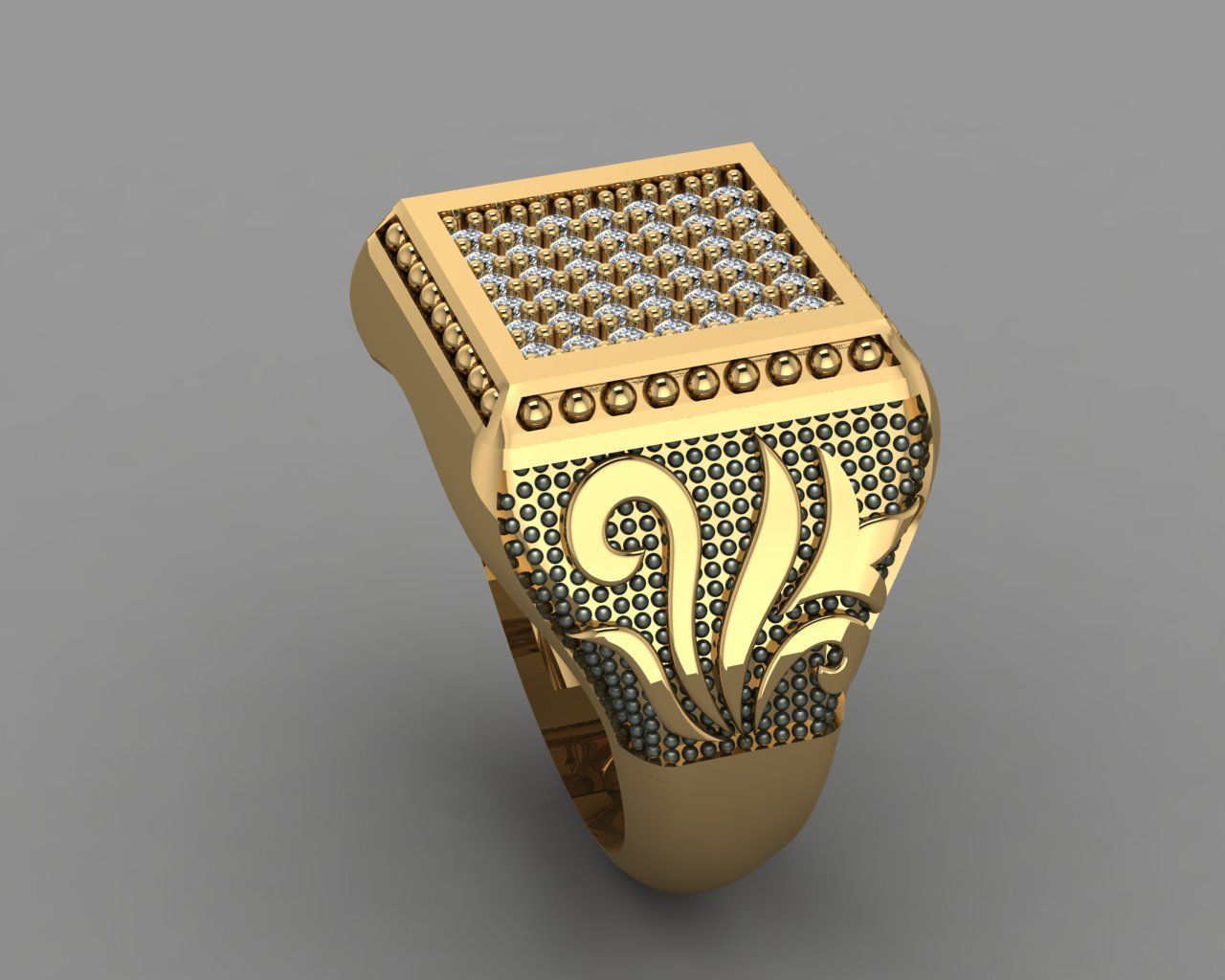 Rings 3D print model_2