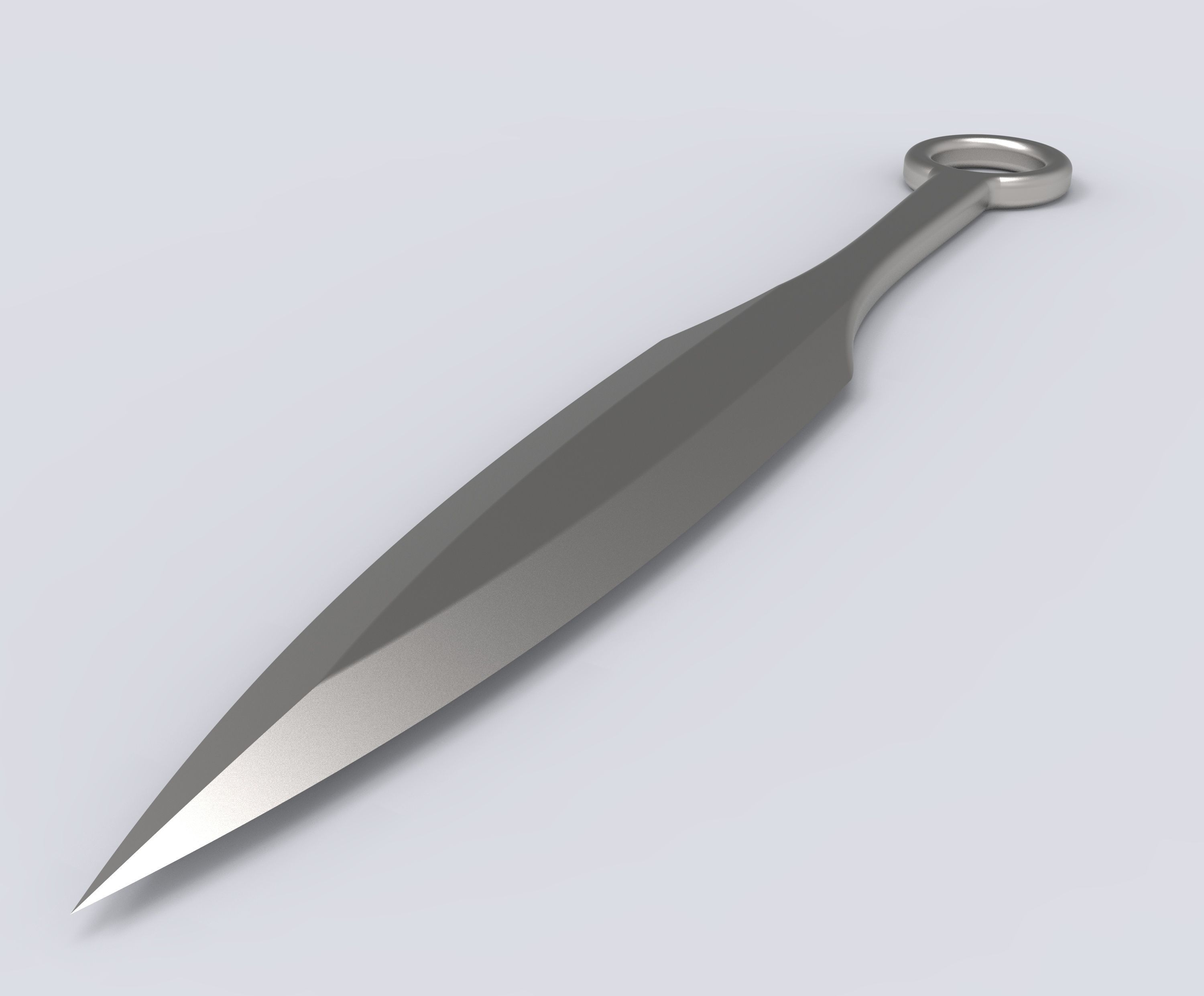 Kunai model 3D print model_0