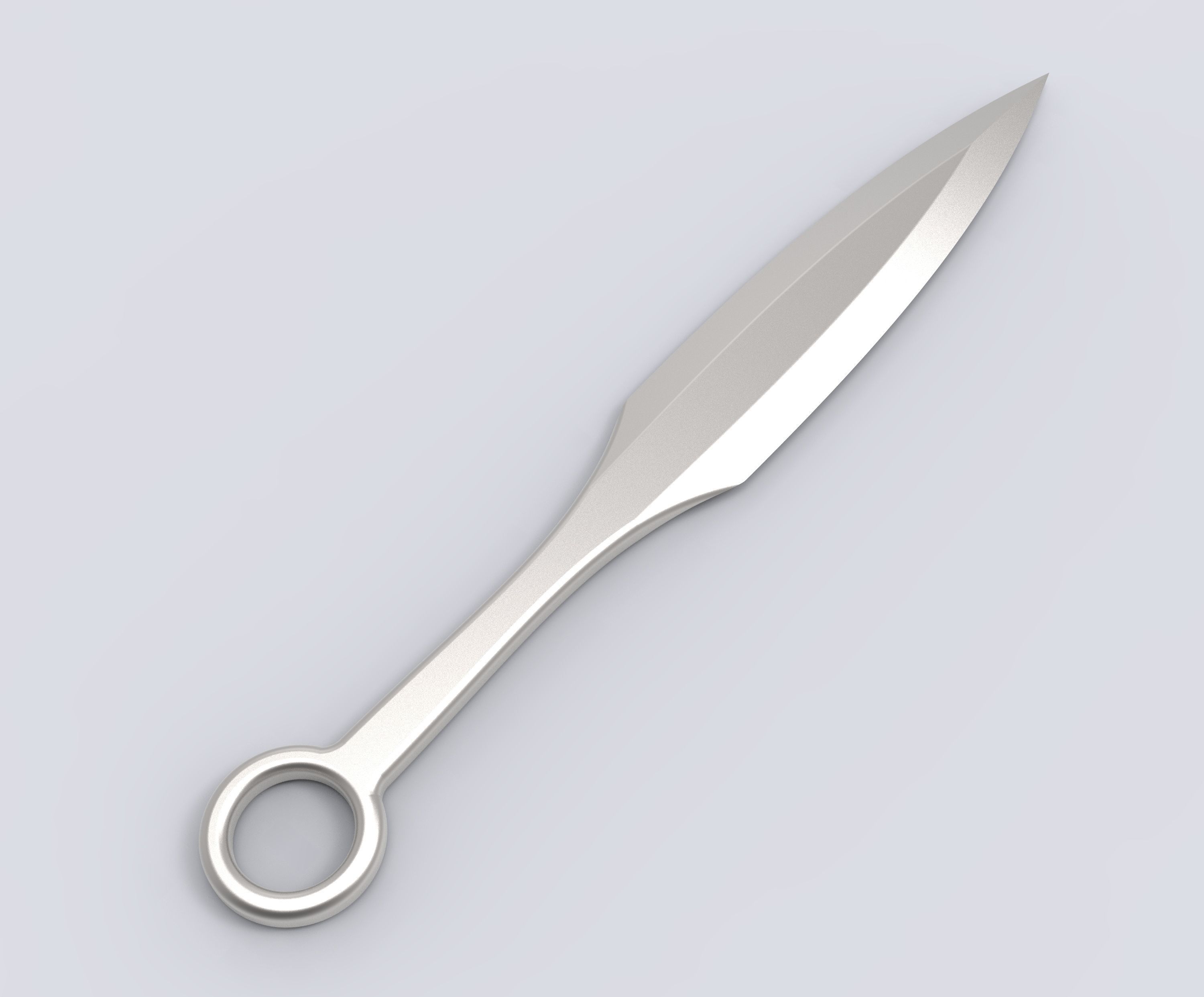 Kunai model 3D print model_4