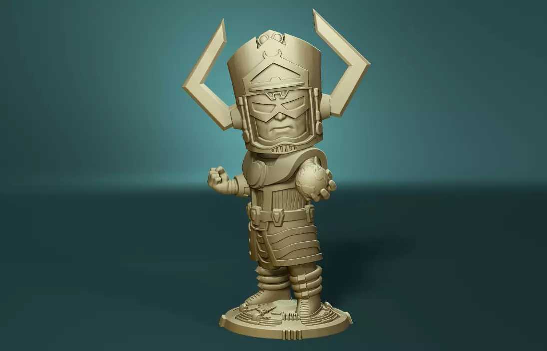 Chibi galactus  3D print model_0
