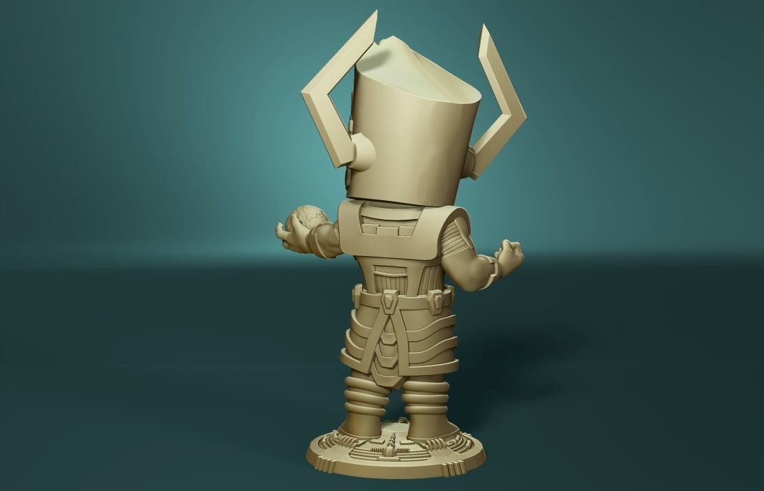 Chibi galactus  3D print model_1