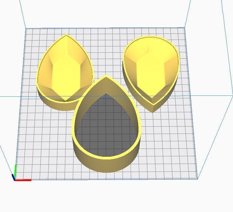 Bath Bomb Making Mold Ruby 3D model 3D printable CGTrader