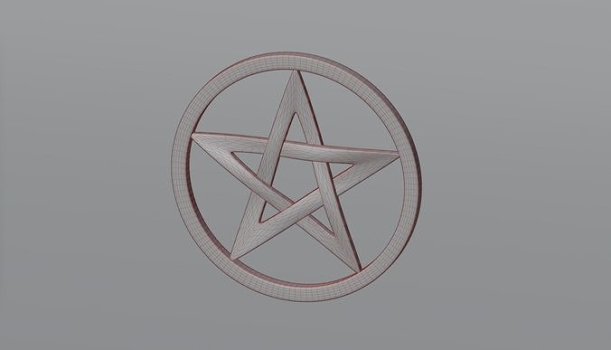Star pendant 3 3D model