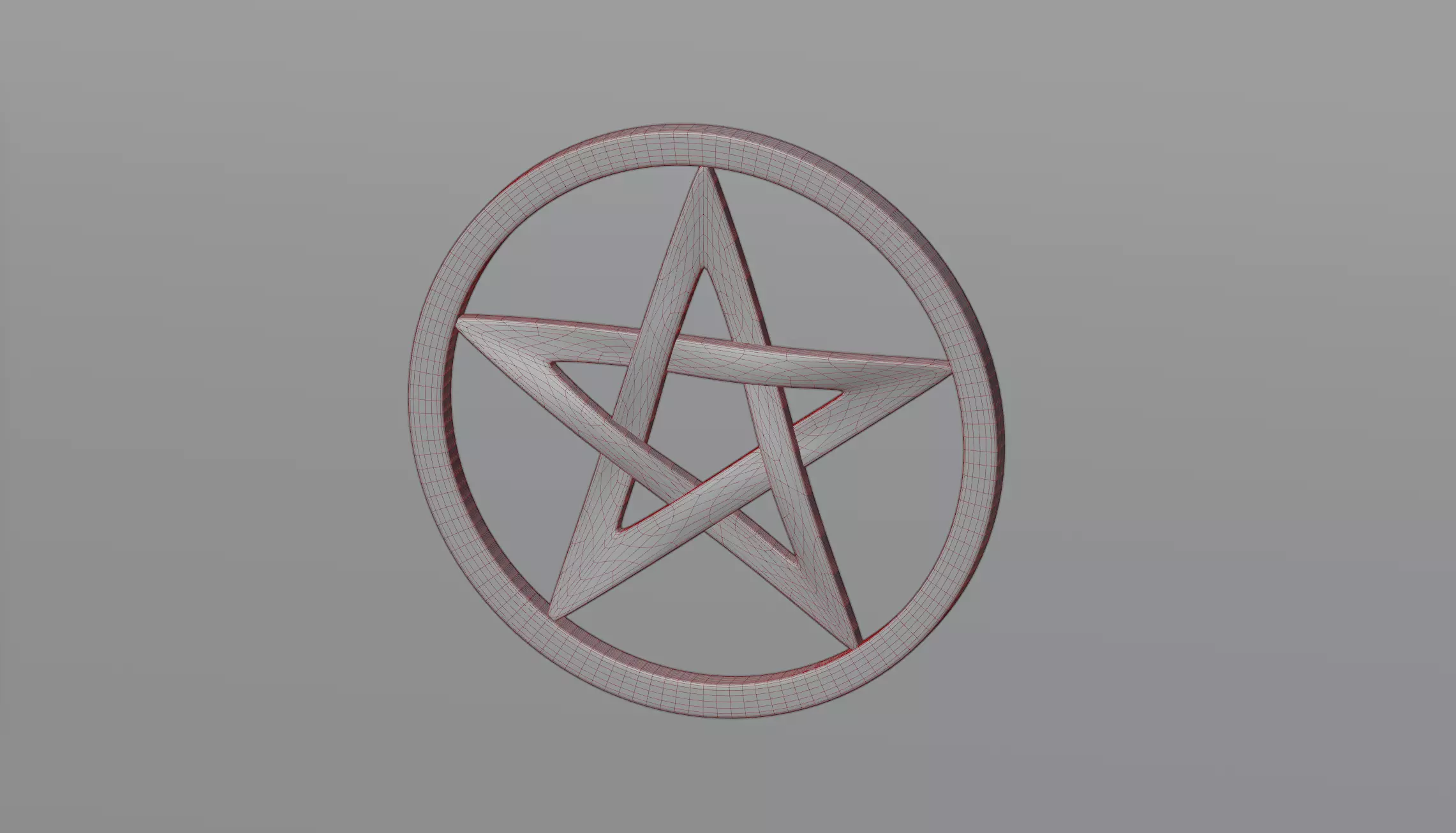 Star pendant 3 3D model_0