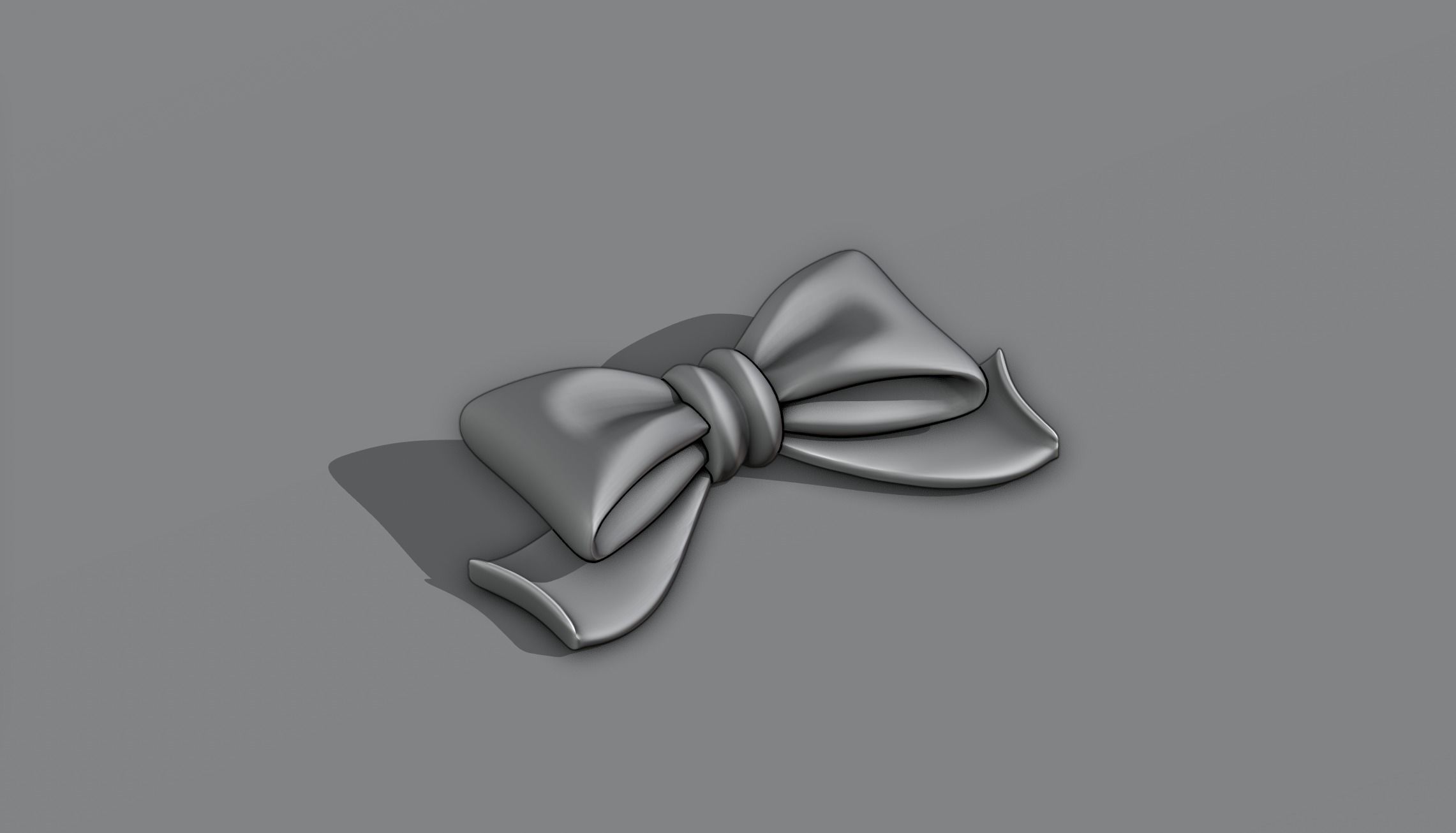 Bow decoration 3D model_5