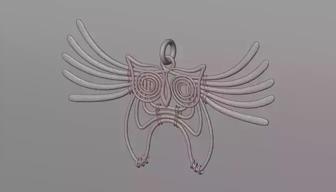 Owl pendant