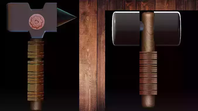 collection of hammers