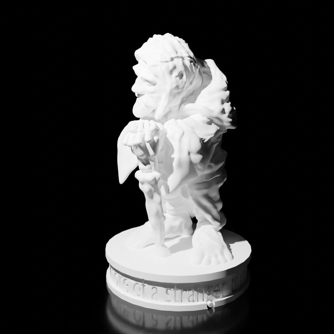 Old Man Miniature 3D print model_1