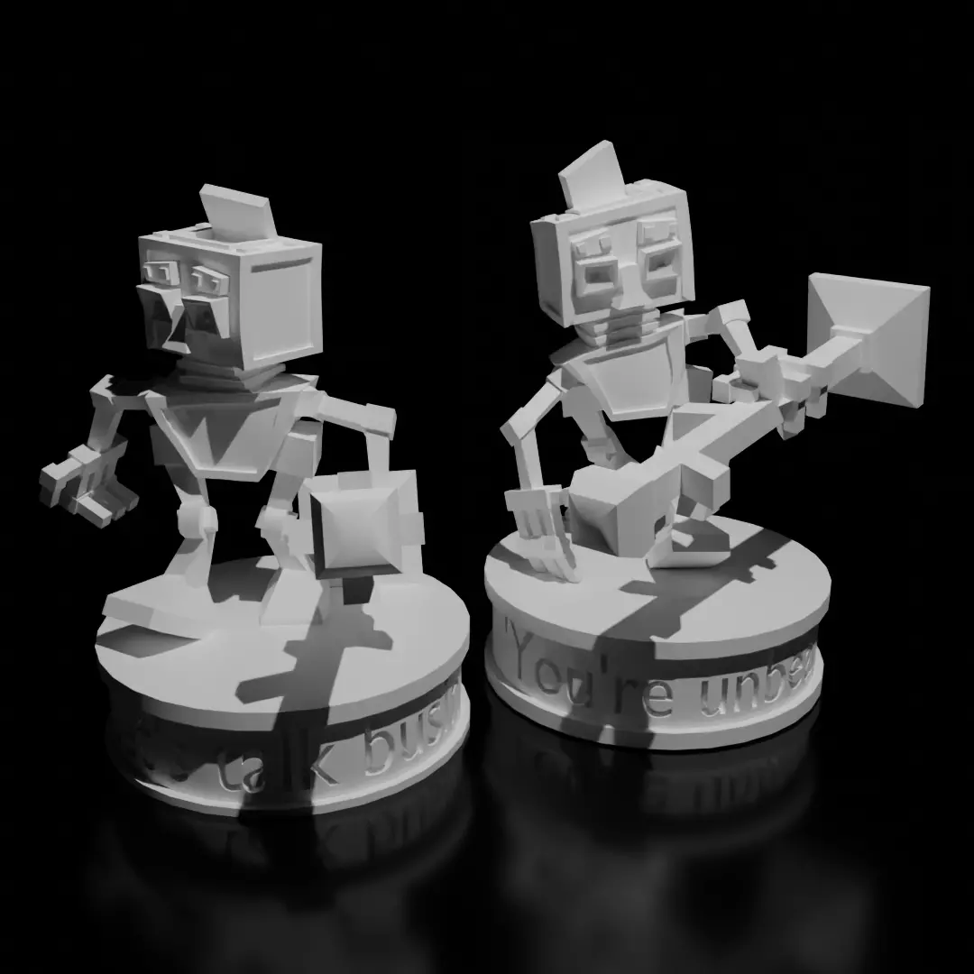 Duodrone Miniature Set 3D print model