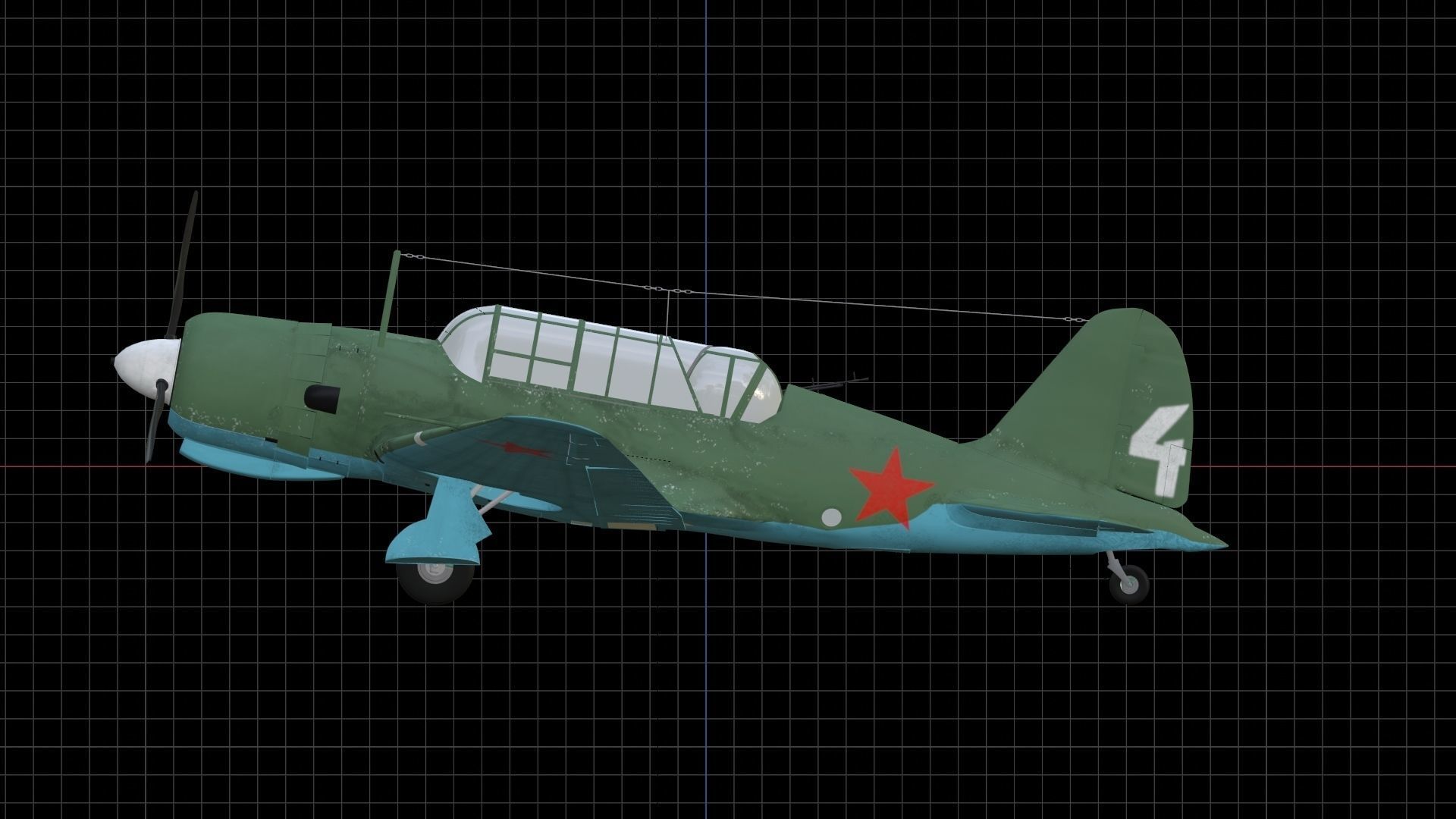 Sukhoi Su-2 3D model_20