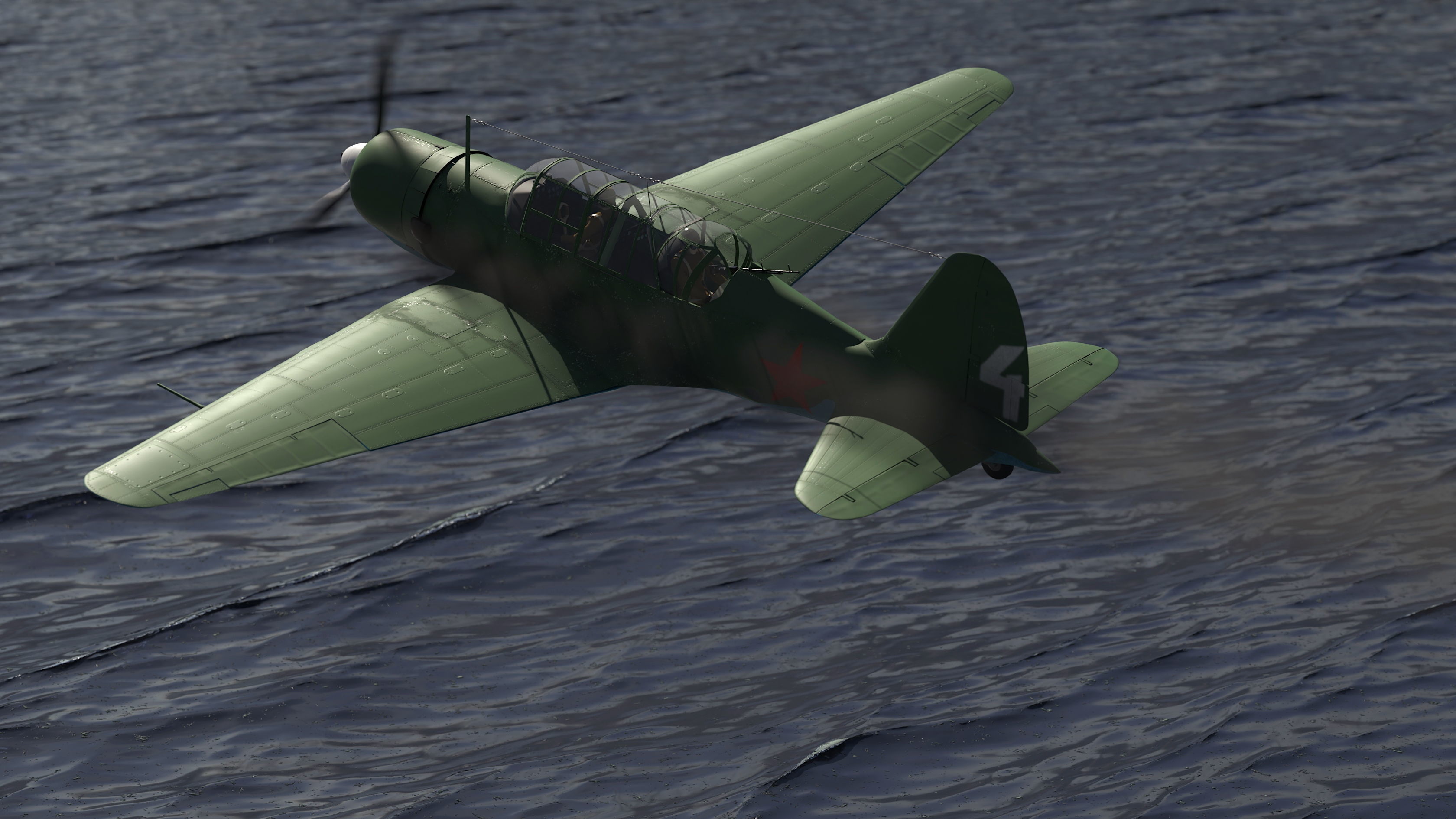 Sukhoi Su-2 3D model_13