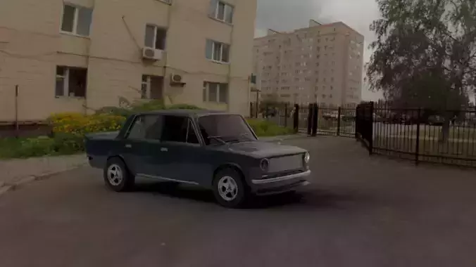 Vaz 2101 Free 3D model