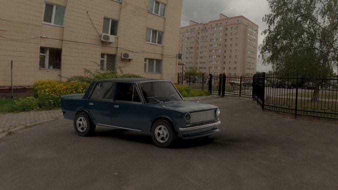 Vaz 2101 Free 3D model