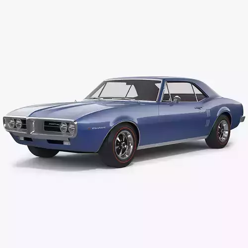 Pontiac Firebird 1967 3D model