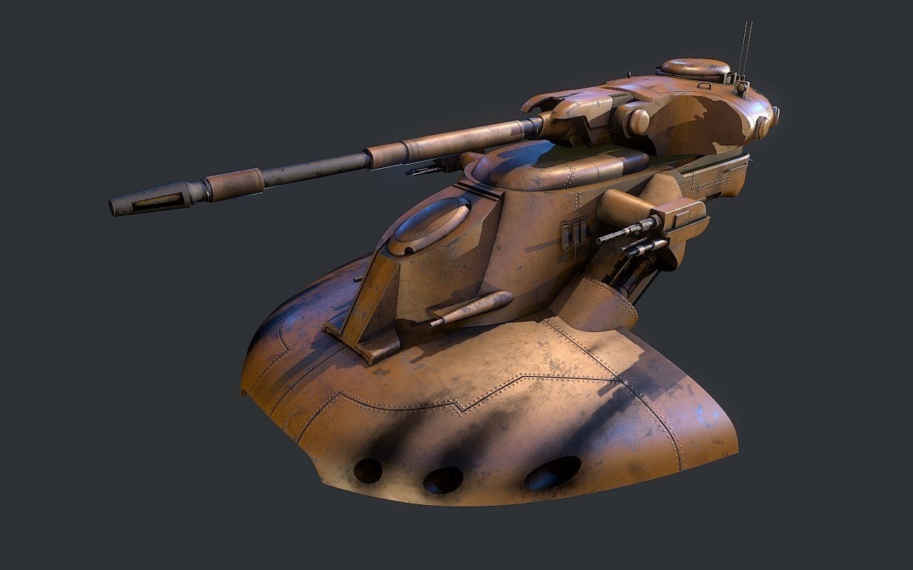 AAT Battle Star Wars 3D model_1