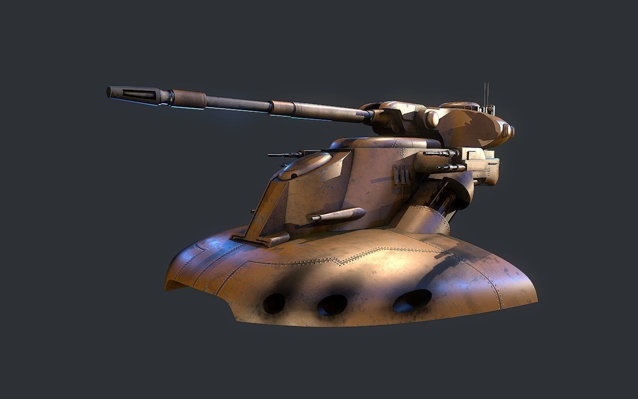 AAT Battle Star Wars 3D model_2