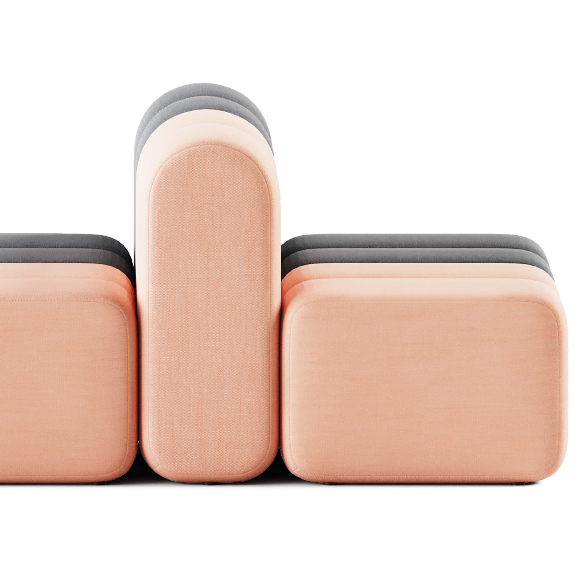 Two-sided sofa Bob by Bla Station 3D model_2