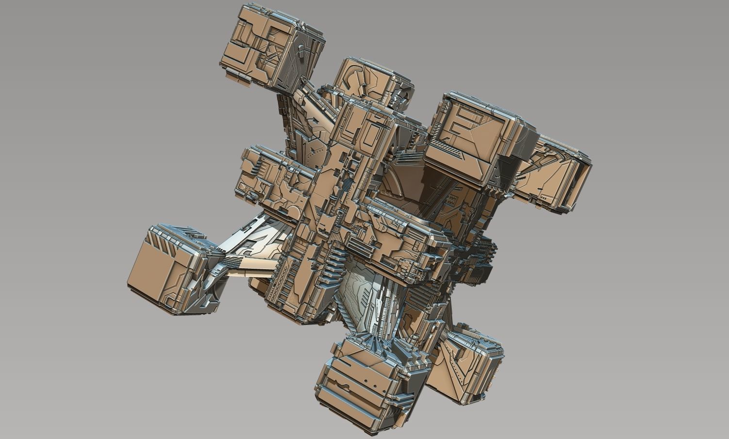 space equipment node 00100 3D model_9
