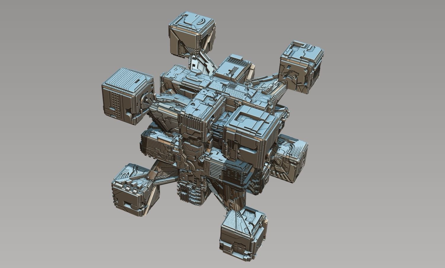 space equipment node 00100 3D model_3