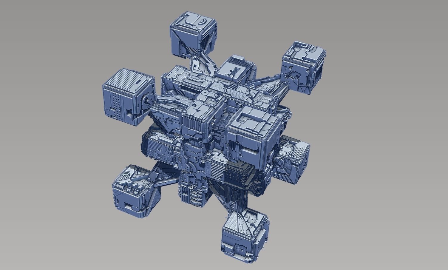 space equipment node 00100 3D model_4