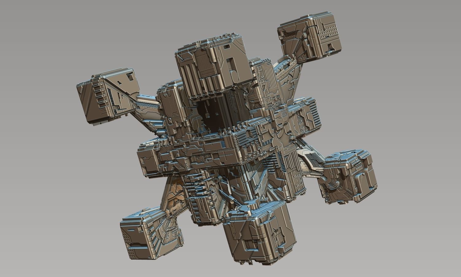 space equipment node 00100 3D model_21