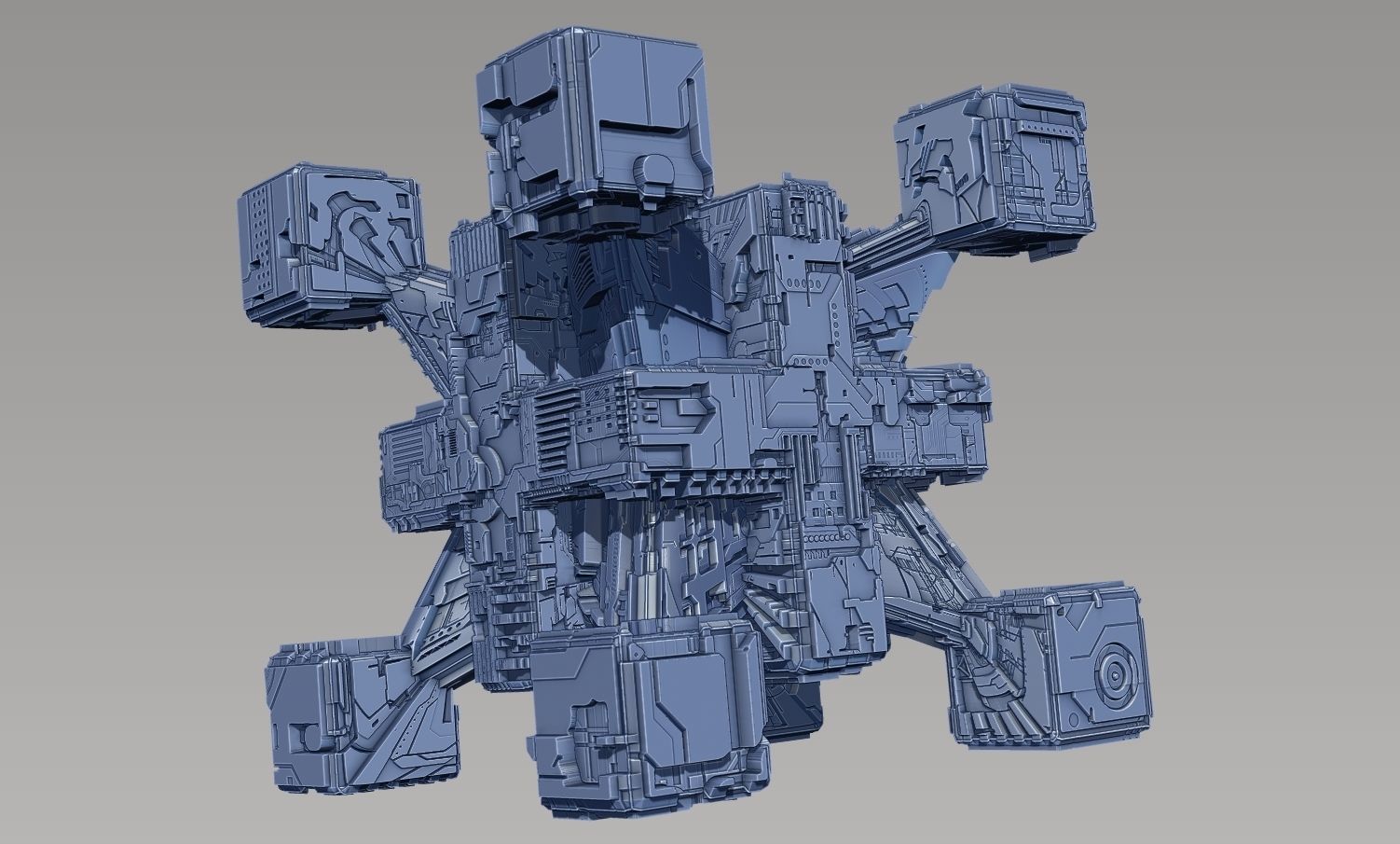 space equipment node 00100 3D model_1