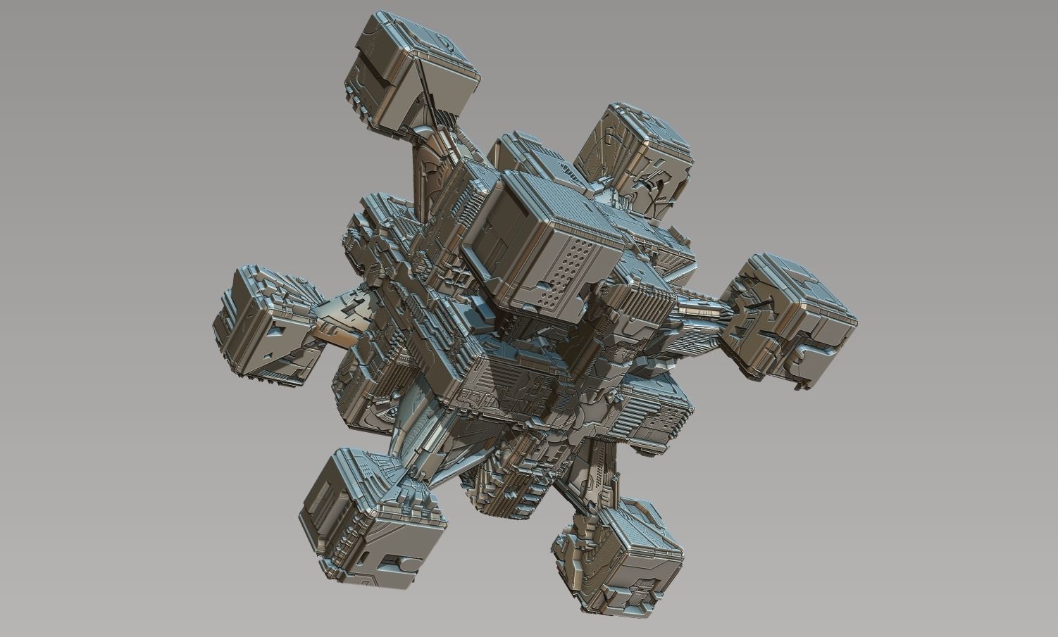 space equipment node 00100 3D model_6
