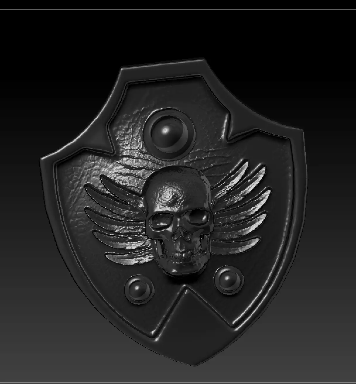 GRAYSKULLMAN SHIELD VINTAGE 3D print model