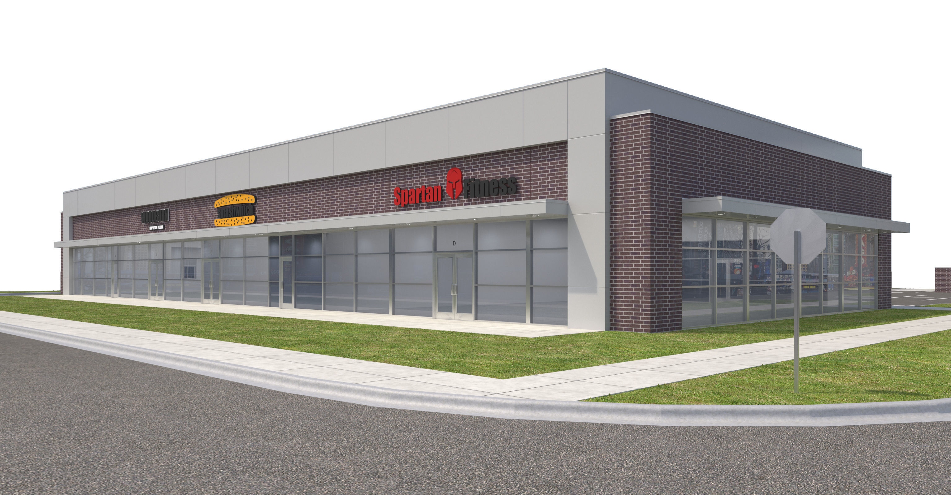 Retail-186 Retail Store 3D model_4