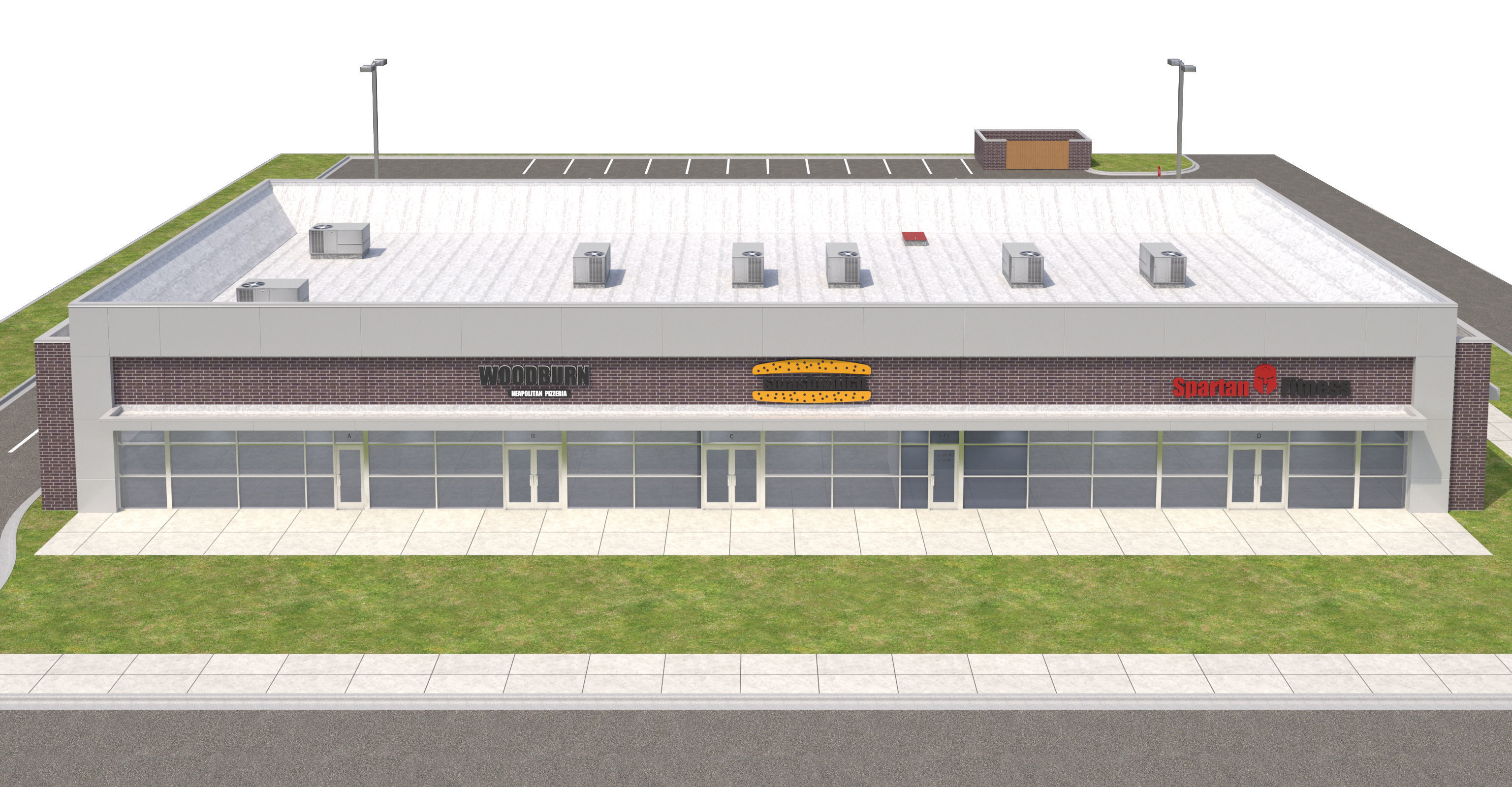 Retail-186 Retail Store 3D model_9