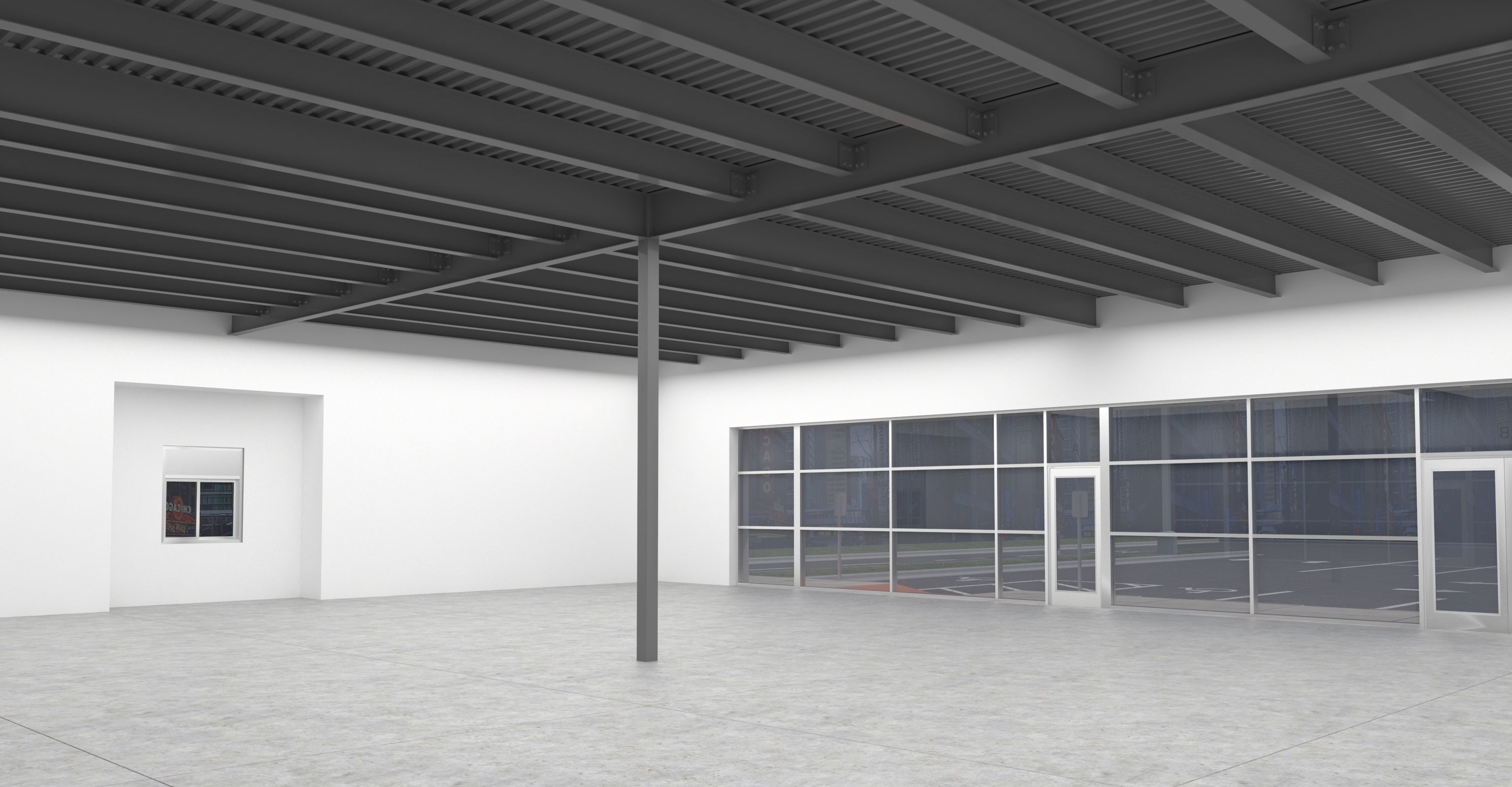 Retail-186 Retail Store 3D model_7