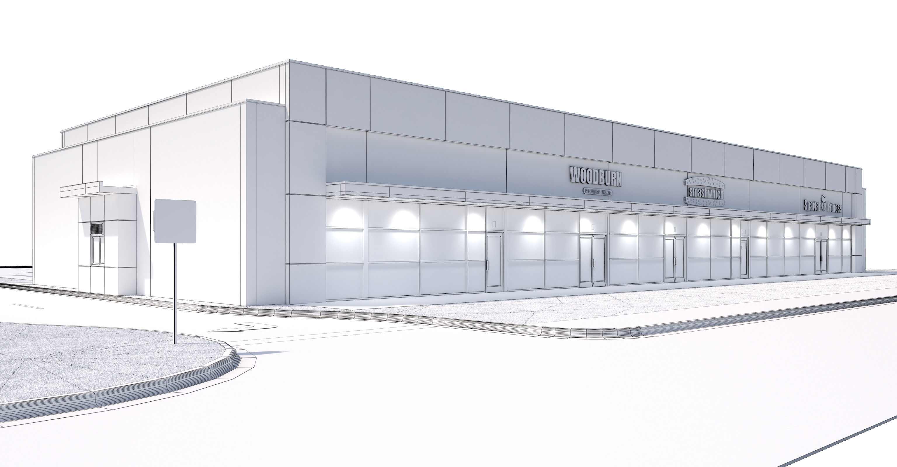 Retail-186 Retail Store 3D model_16