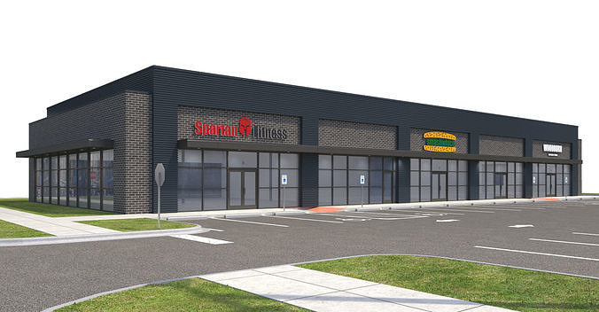 Retail-188 Retail Store 3D model