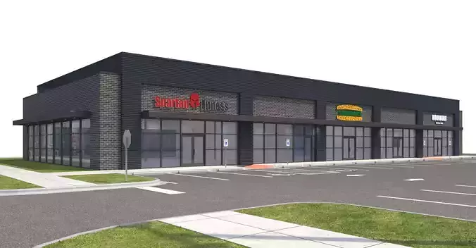 Retail-188 Retail Store 3D model