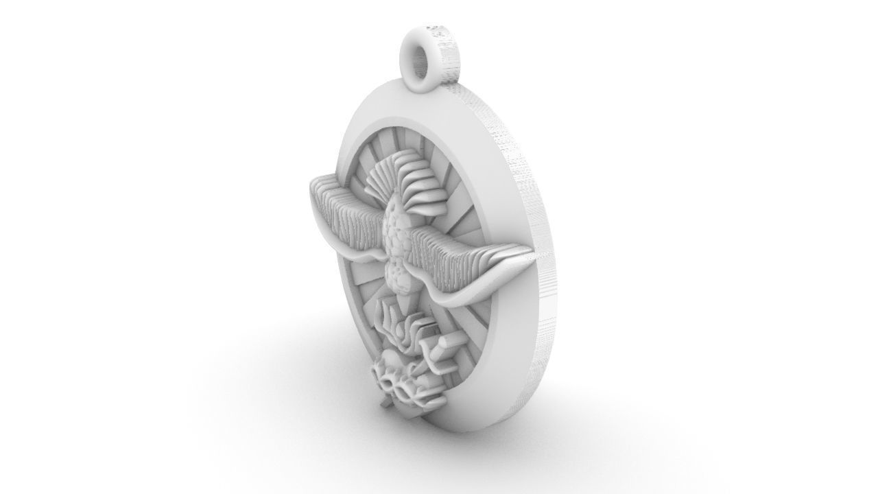 Espirito Santo - Saint Spirit  3D print model_7