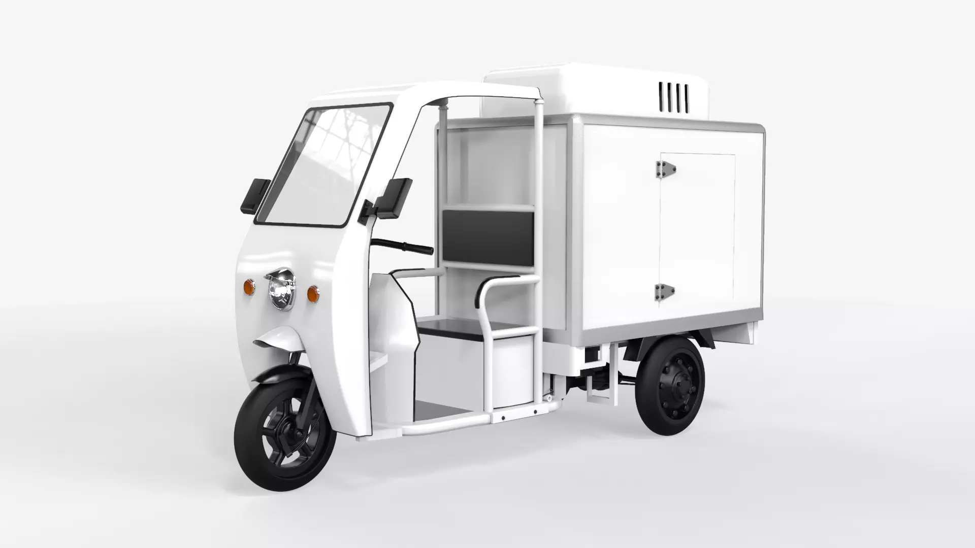 Refrigerated Tricycle 3D model