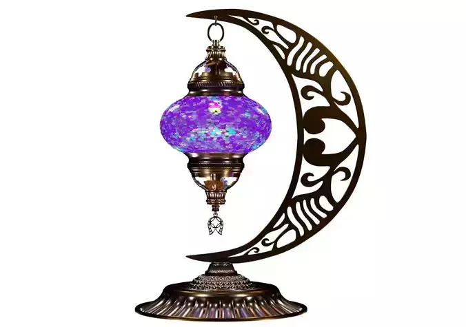 Old Decorative Exotic Lamp