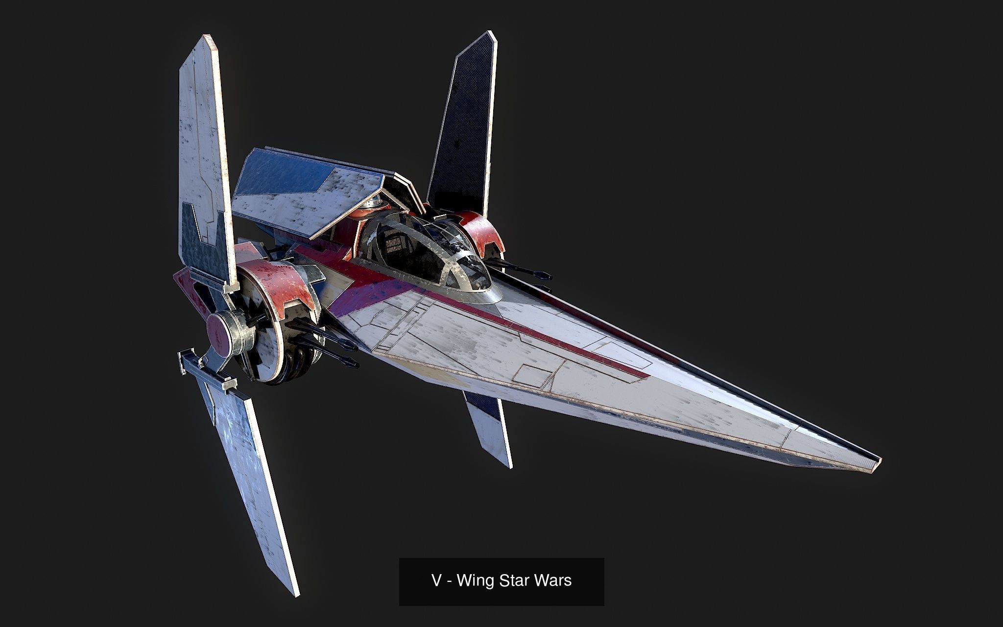 20 Military equipment of Star Wars  3D Model Collection_25