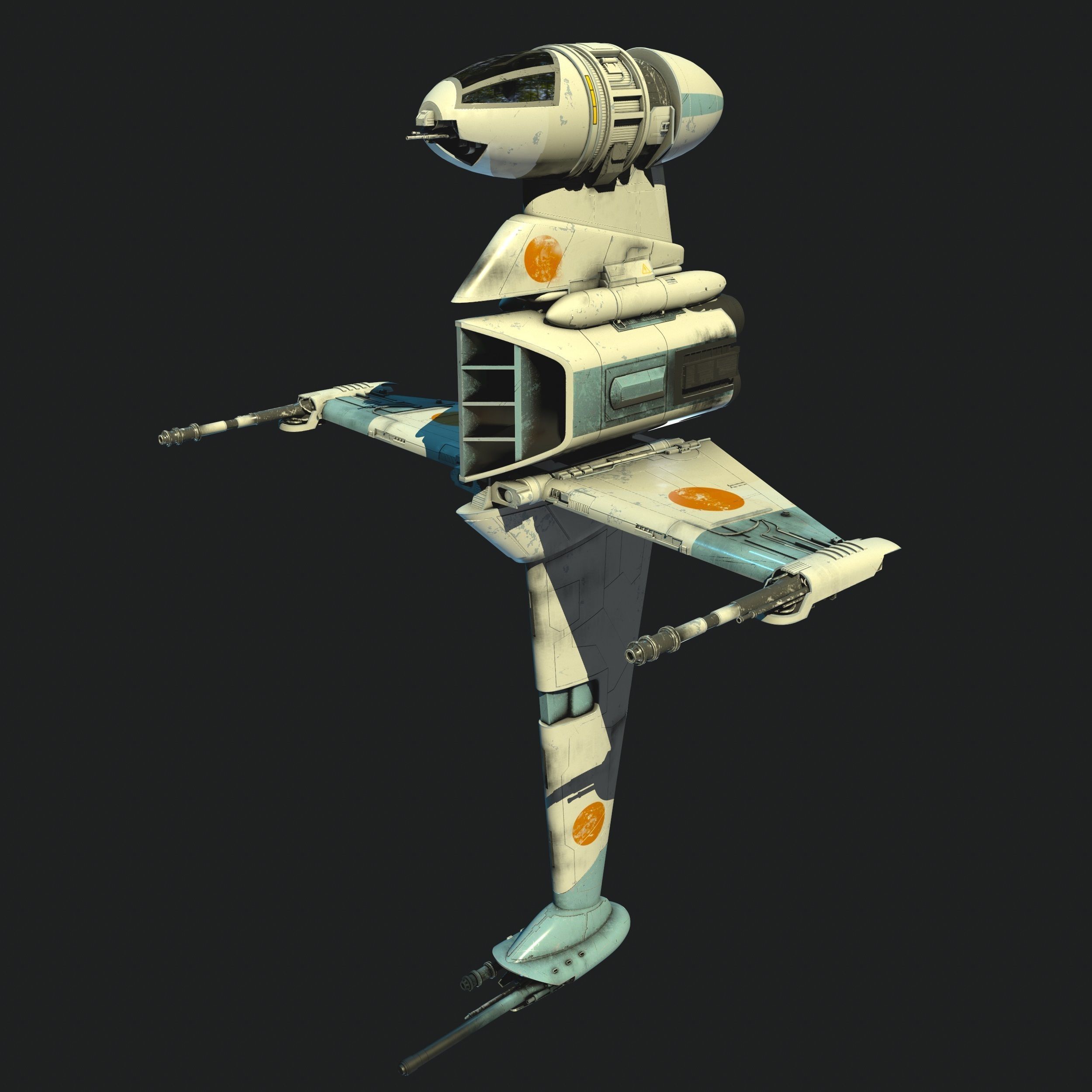 20 Military equipment of Star Wars  3D Model Collection_40