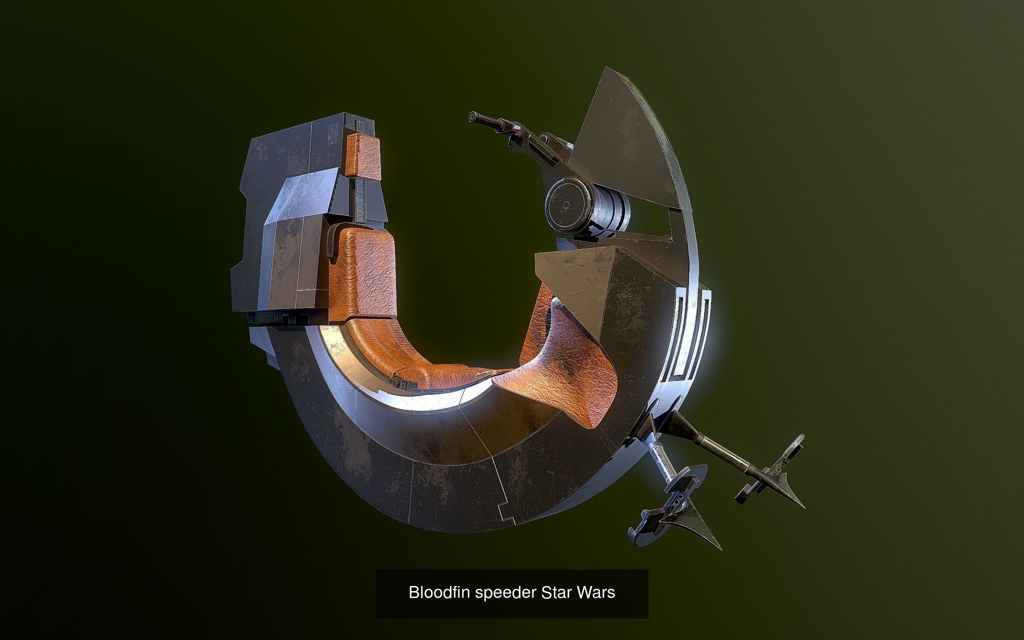 20 Military equipment of Star Wars  3D Model Collection_28