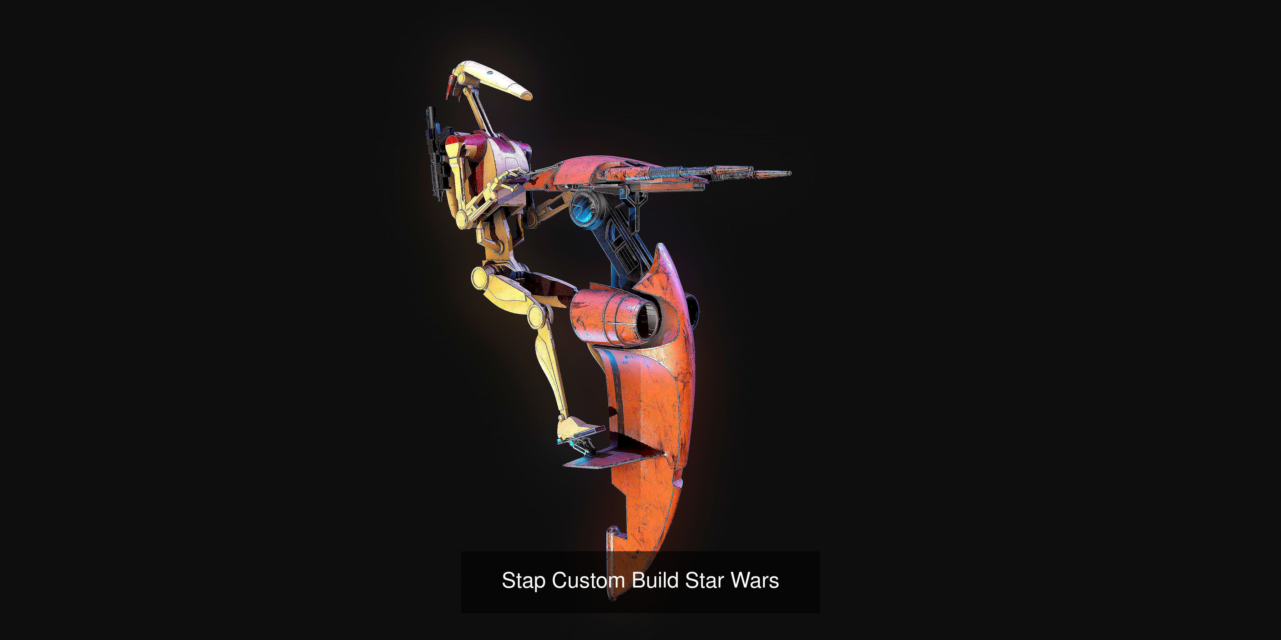 20 Military equipment of Star Wars  3D Model Collection_26