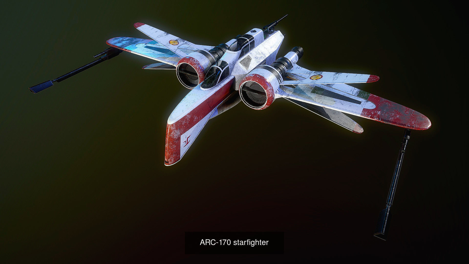 20 Military equipment of Star Wars  3D Model Collection_36