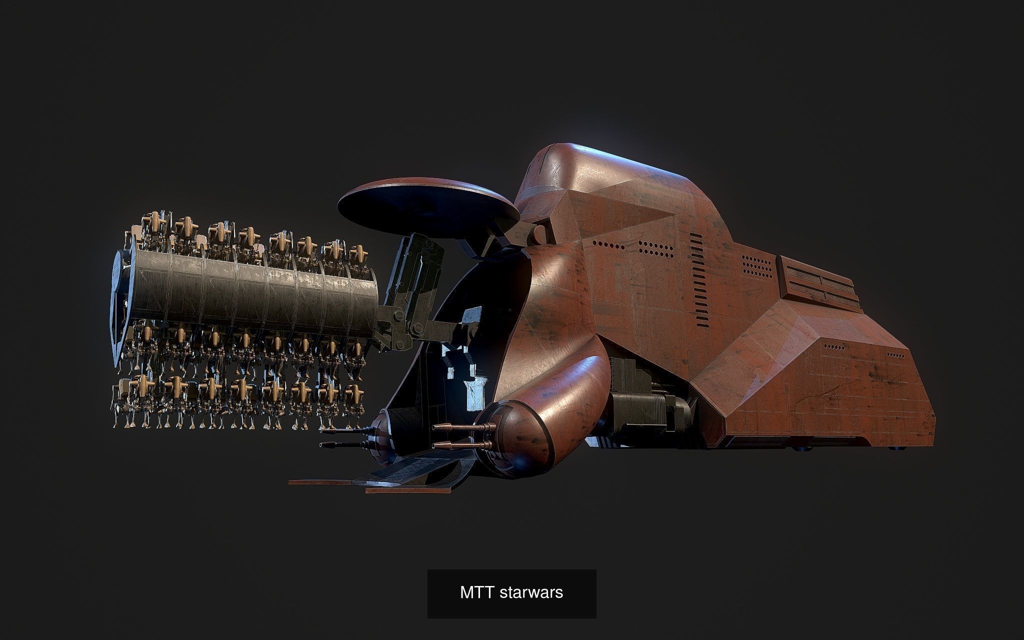 20 Military equipment of Star Wars  3D Model Collection_41