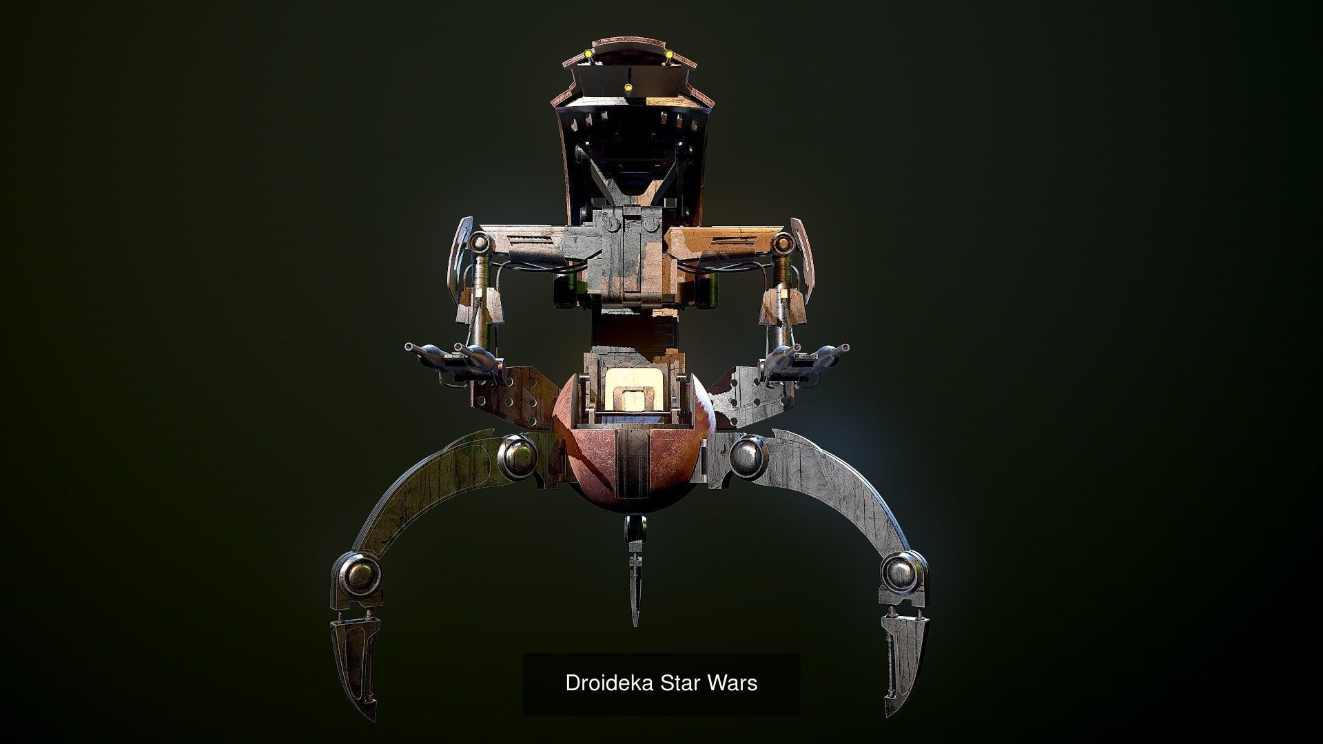 20 Military equipment of Star Wars  3D Model Collection_37