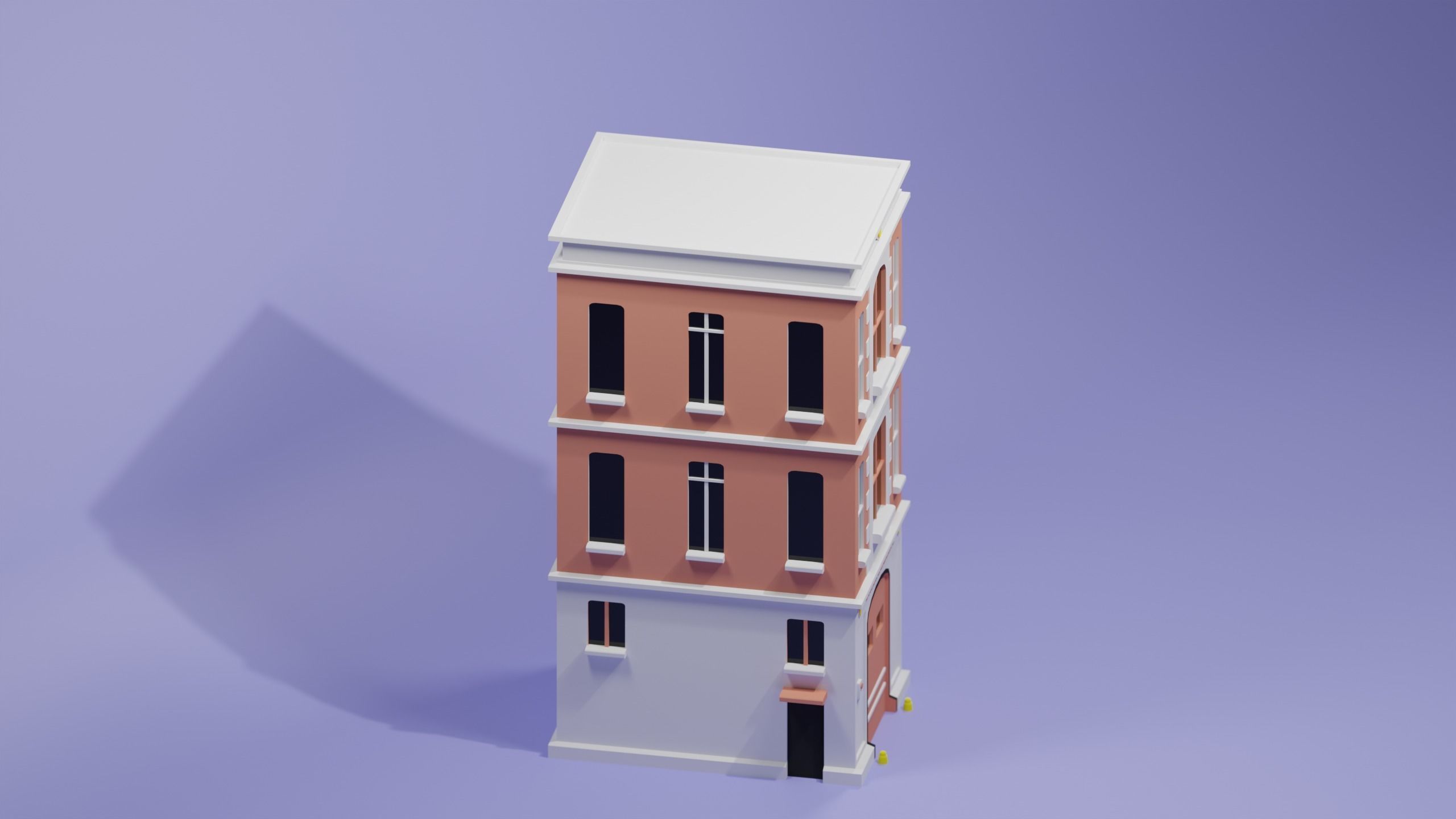 firestation toy building 3D model_1