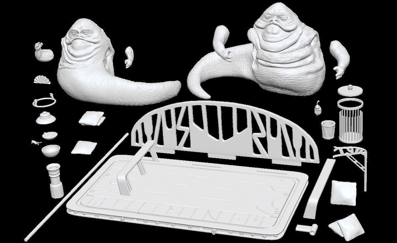 The Hutt Twins 3D print model_9