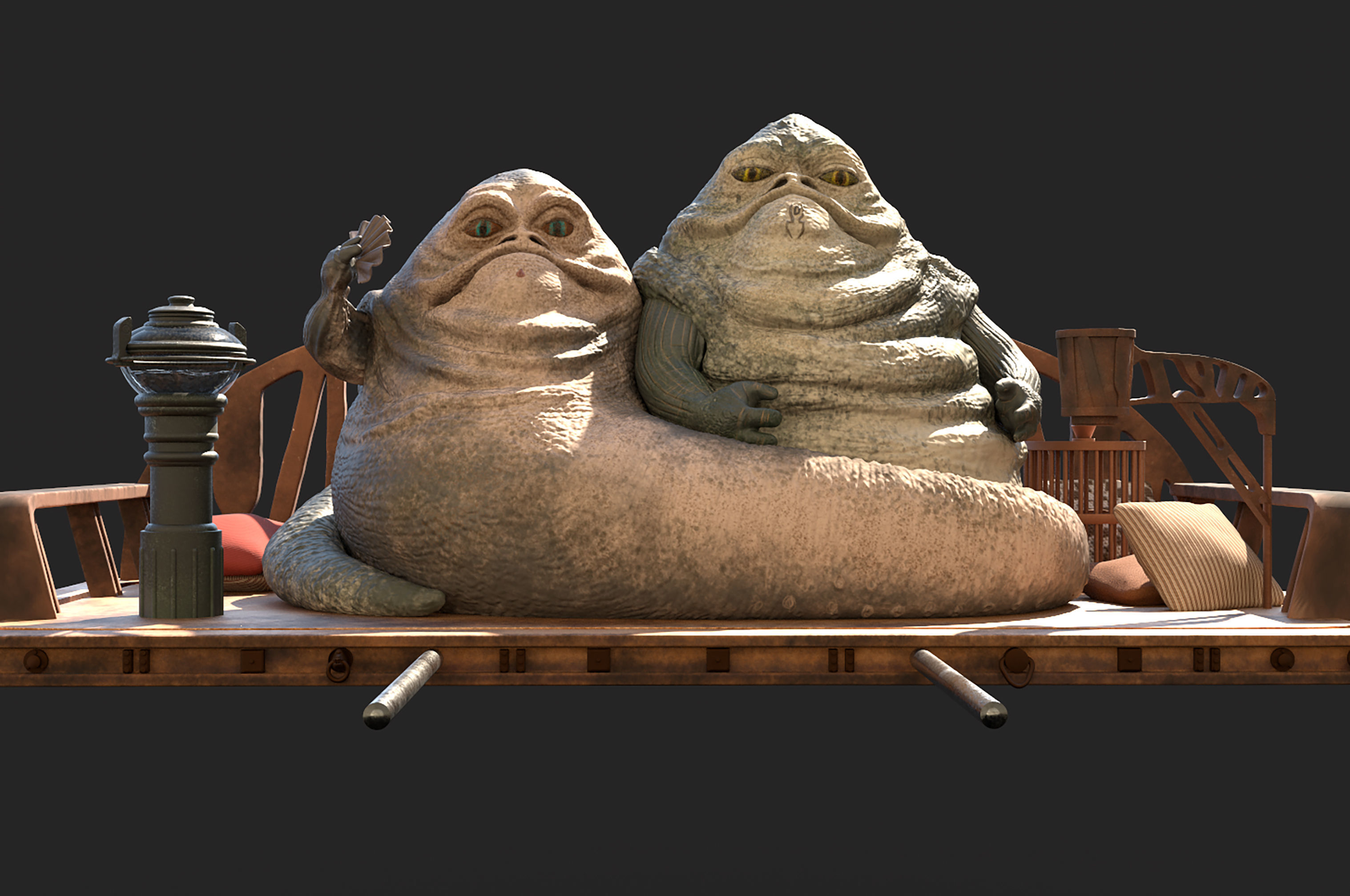 The Hutt Twins 3D print model_16